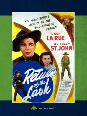 Return of the Lash movie posters (1947) canvas poster