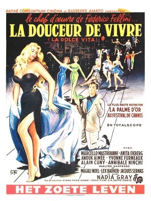 La dolce vita movie posters (1960) tote bag #MOV_1830299