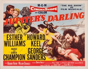 Jupiter's Darling movie posters (1955) metal framed poster