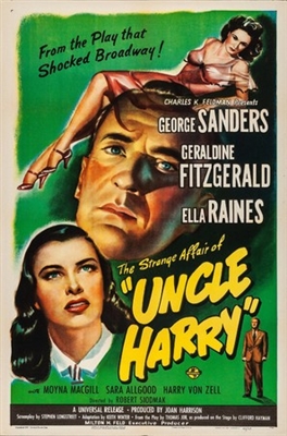 The Strange Affair of Uncle Harry movie posters (1945) hoodie