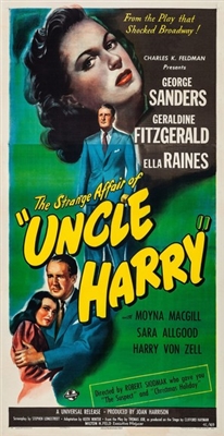 The Strange Affair of Uncle Harry movie posters (1945) pillow
