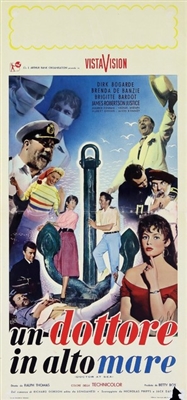 Doctor at Sea movie posters (1955) hoodie