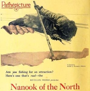Nanook of the North movie posters (1922) pillow