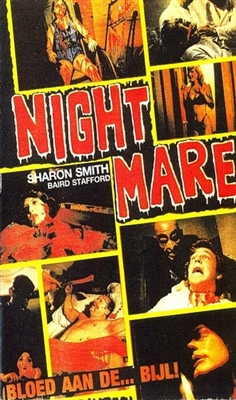 Nightmare movie posters (1981) wood print