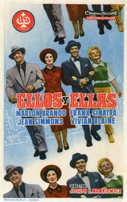 Guys and Dolls movie posters (1955) Poster MOV_1831272