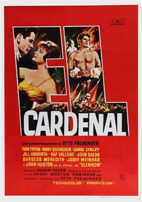 The Cardinal movie posters (1963) metal framed poster