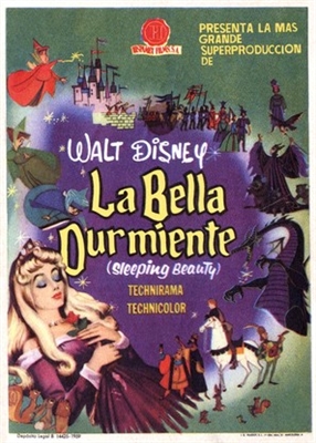 Sleeping Beauty movie posters (1959) metal framed poster