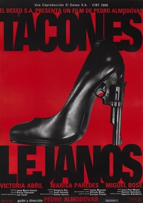 Tacones lejanos movie posters (1991) tote bag