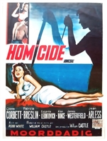 Homicidal movie posters (1961) sweatshirt #3577968