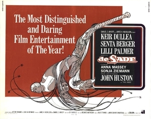 De Sade movie posters (1969) wooden framed poster