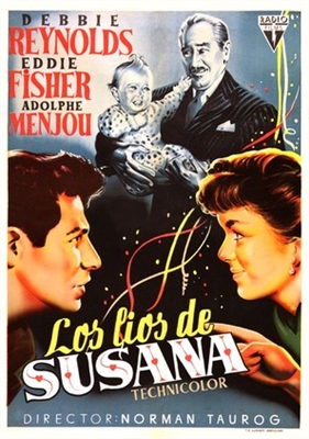Bundle of Joy movie posters (1956) metal framed poster