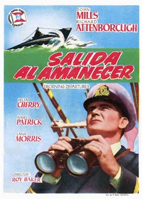 Morning Departure movie posters (1950) metal framed poster