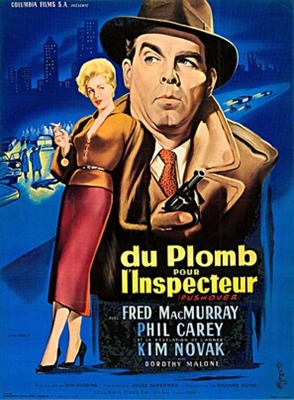 Pushover movie posters (1954) poster