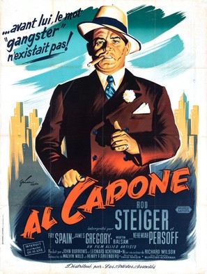 Al Capone movie posters (1959) Stickers MOV_1835202