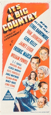 It's a Big Country movie posters (1951) poster
