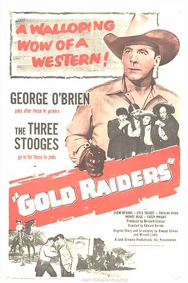 Gold Raiders movie posters (1951) poster with hanger