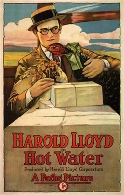 Hot Water movie posters (1924) wood print