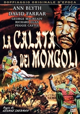 The Golden Horde movie posters (1951) metal framed poster