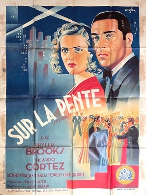 City Girl movie posters (1938) Longsleeve T-shirt