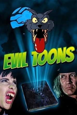 Evil Toons movie posters (1992) wooden framed poster