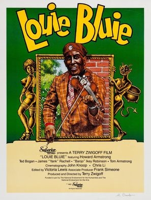 Louie Bluie movie posters (1985) poster with hanger