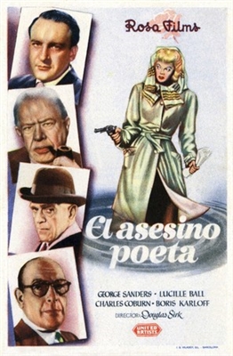 Lured movie posters (1947) Stickers MOV_1837031