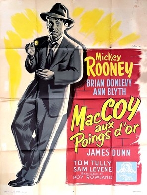 Killer McCoy movie posters (1947) wooden framed poster