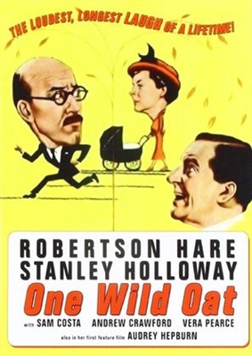 One Wild Oat movie posters (1951) wood print