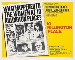 10 Rillington Place movie posters (1971) t-shirt