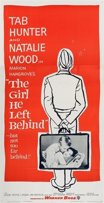 The Girl He Left Behind movie posters (1956) wooden framed poster