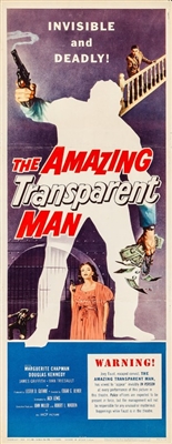 The Amazing Transparent Man movie posters (1960) mug