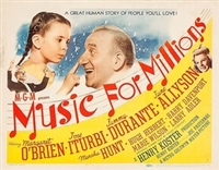 Music for Millions movie posters (1944) sweatshirt #3584646