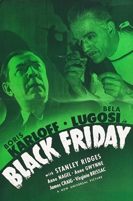 Black Friday movie posters (1940) puzzle MOV_1838420