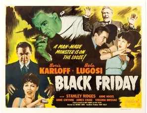Black Friday movie posters (1940) Stickers MOV_1838440