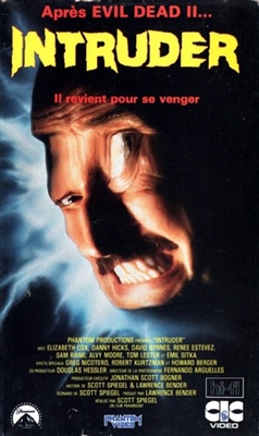 Intruder movie posters (1989) poster with hanger
