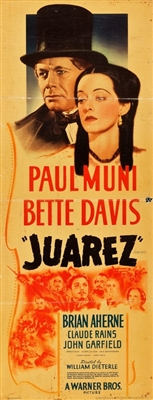Juarez movie posters (1939) poster with hanger