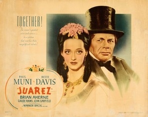 Juarez movie posters (1939) pillow
