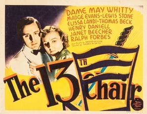 The Thirteenth Chair movie posters (1929) pillow