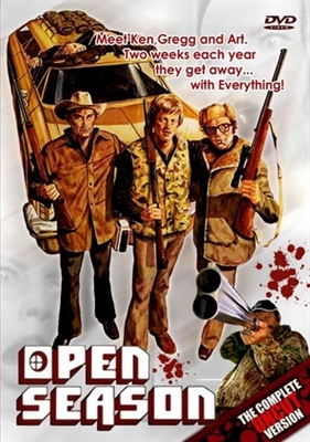 Open Season movie posters (1974) wooden framed poster