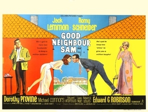 Good Neighbor Sam movie posters (1964) wood print