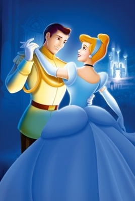Cinderella movie posters (1950) wood print