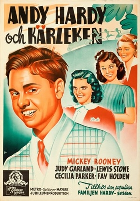 Love Finds Andy Hardy movie posters (1938) canvas poster