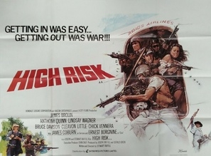 High Risk movie posters (1981) metal framed poster