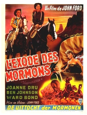 Wagon Master movie posters (1950) poster with hanger