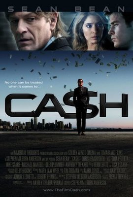 Ca$h movie poster (2010) poster with hanger