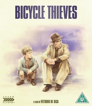 Ladri di biciclette movie posters (1948) pillow