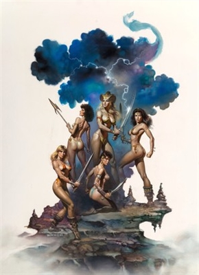 Barbarian Queen movie posters (1985) canvas poster