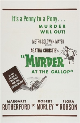 Murder at the Gallop movie posters (1963) sweatshirt