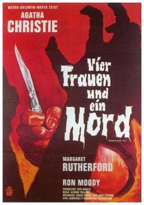 Murder Most Foul movie posters (1964) metal framed poster