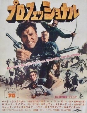 The Professionals movie posters (1966) canvas poster